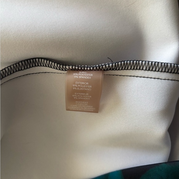 Calvin Klein Blue and Pink A-Line Maxi Dress - Picture 5 of 5